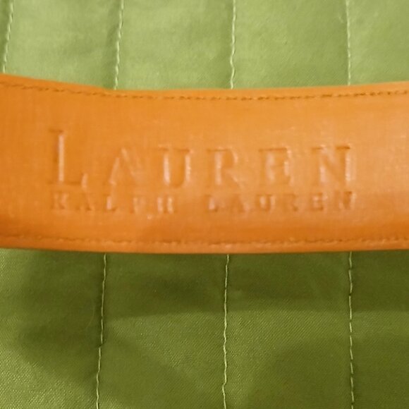 Lauren Ralph Lauren Tan belt - (pre-loved) - EUC - Picture 7 of 8